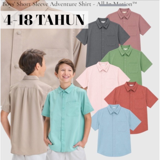 AIM KEMEJA ATASAN BRANDED ORIGINAL FASHION ANAK LAKI LAKI 4017