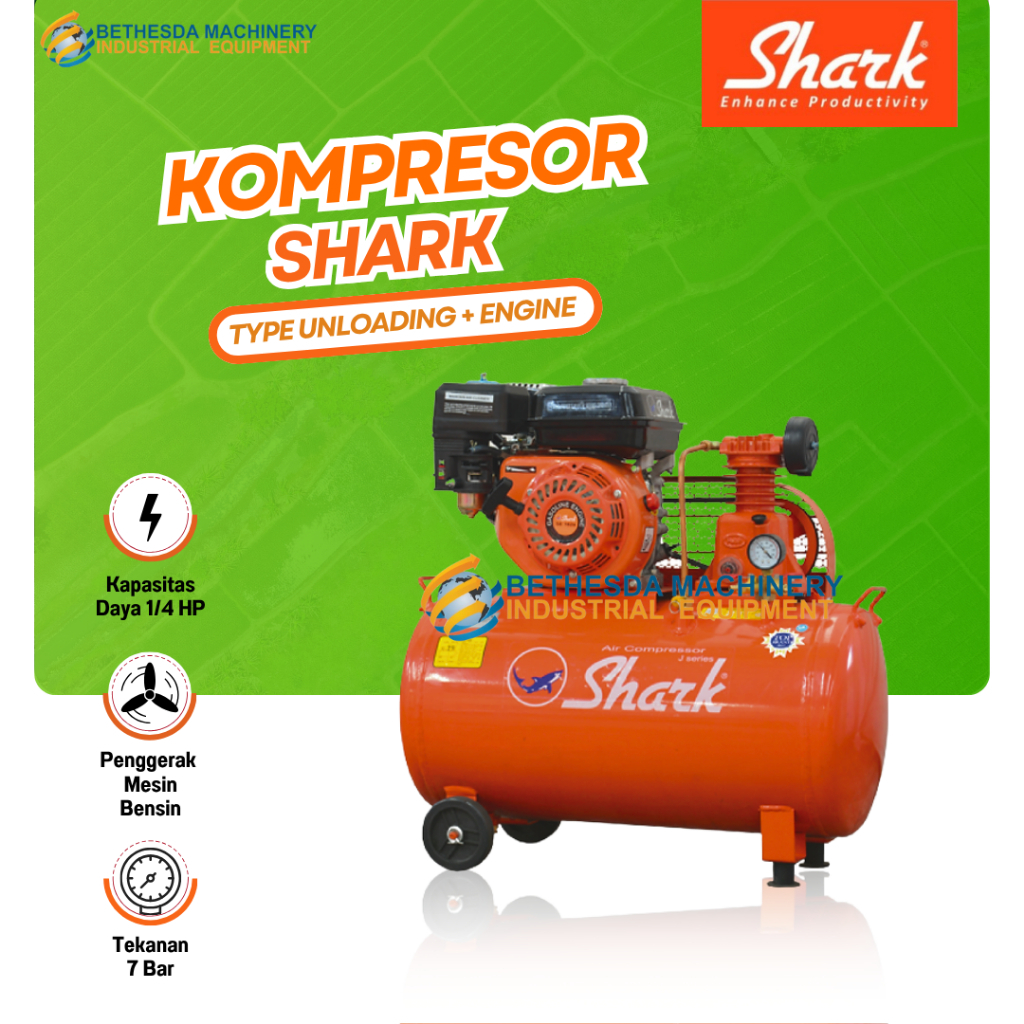 GE 2 HP Kompresor Udara