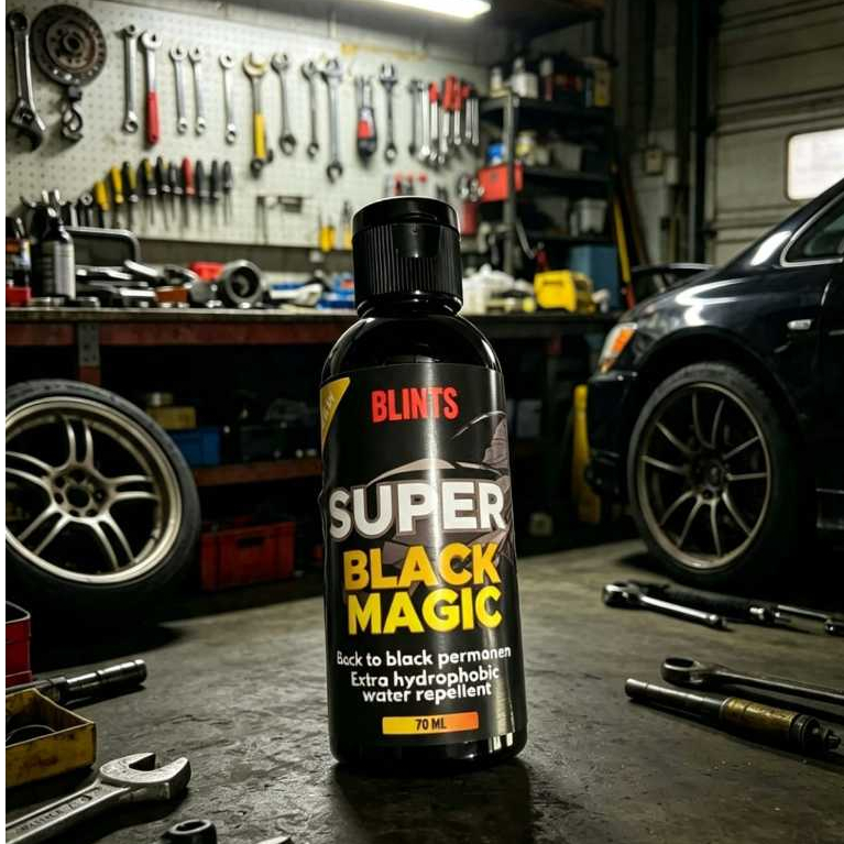 Black Magic Motor 70ML Penghitam Body Motor 70ML Penghitam Kendaraan Black Magic Motor