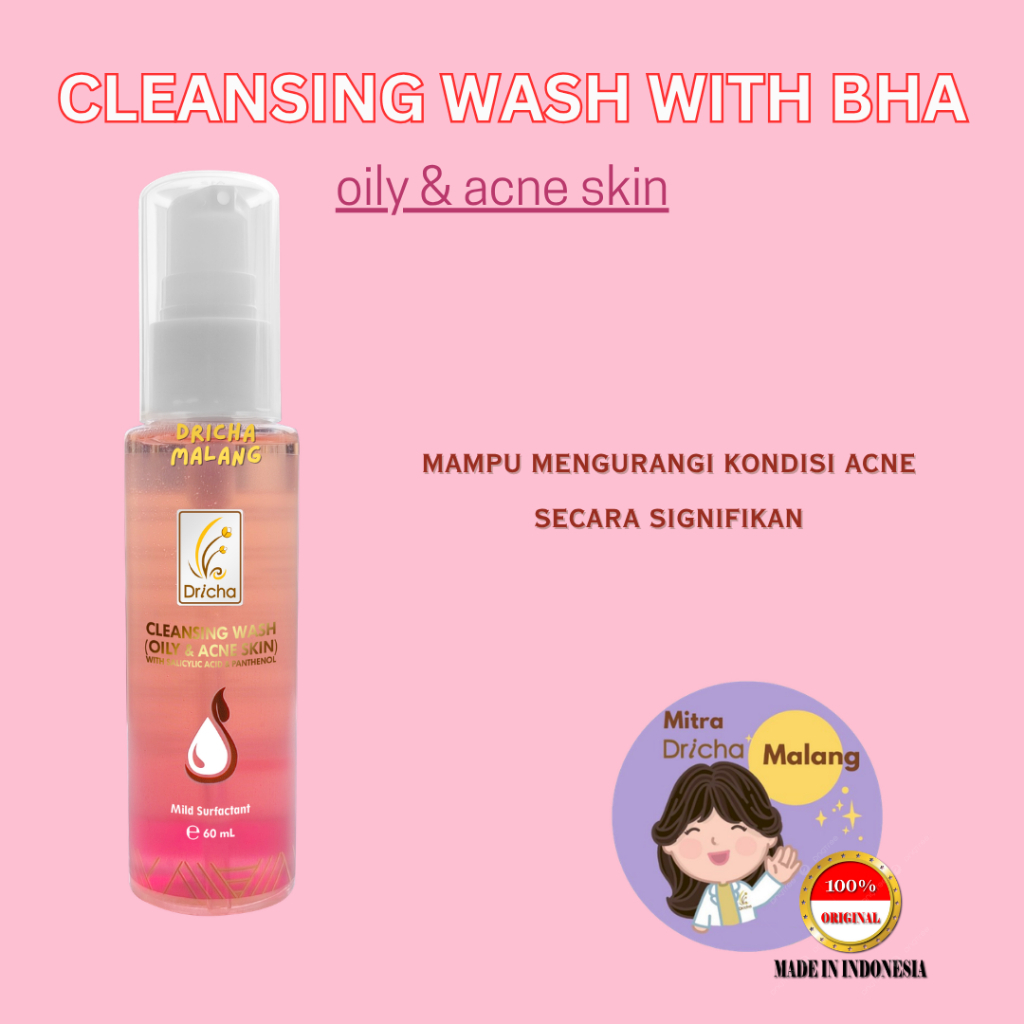 DRICHA CLEANSING WASH WITH BHA