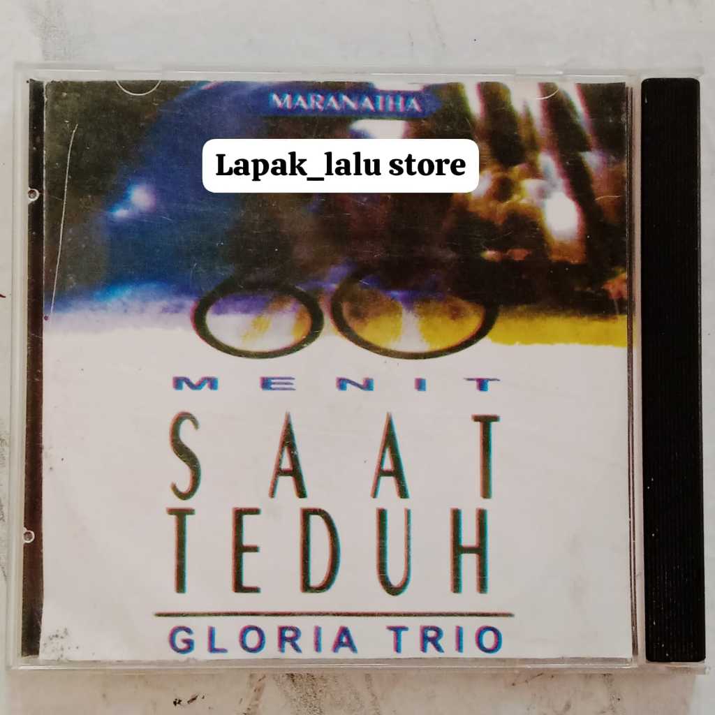 VCD Lagu Pop Trio Gloria 60 Menit Saat Teduh