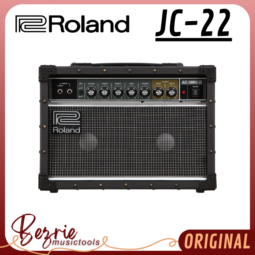 ROLAND JC-22 Jazz Chorus Guitar Amplifier Original Roland JC22
