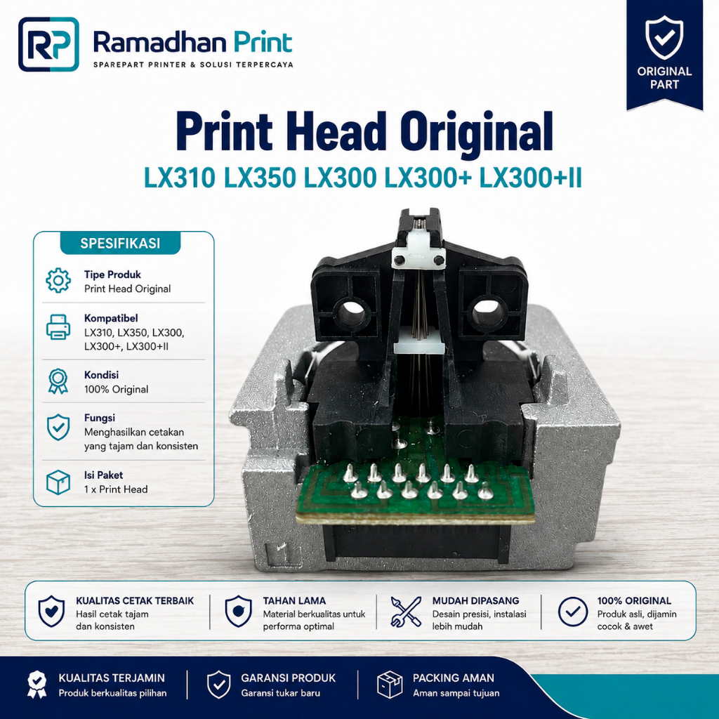 Print Head LX310 Support LX300 LX300+ LX300+II Head Printer LX 310 Epson Original