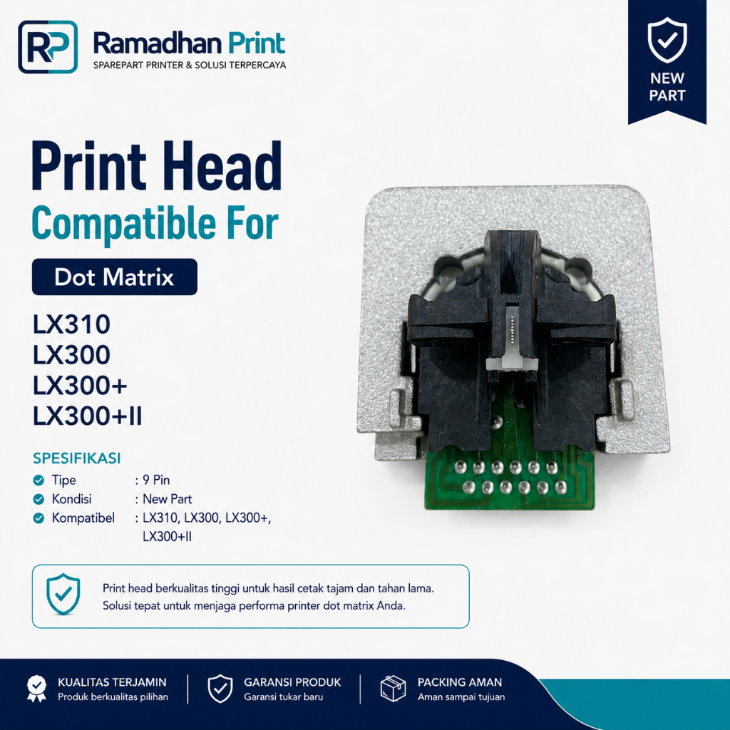 Head Printer Epson LX300 LX 300 LX300+ LX 300+ LX300+II