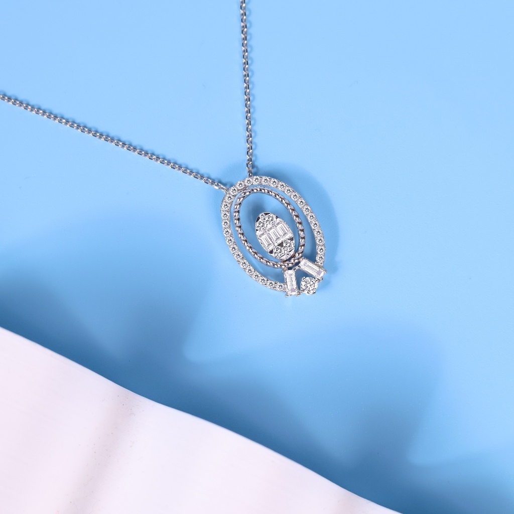 Kalung Berlian Eropa Ohara Setting - JB Berlian