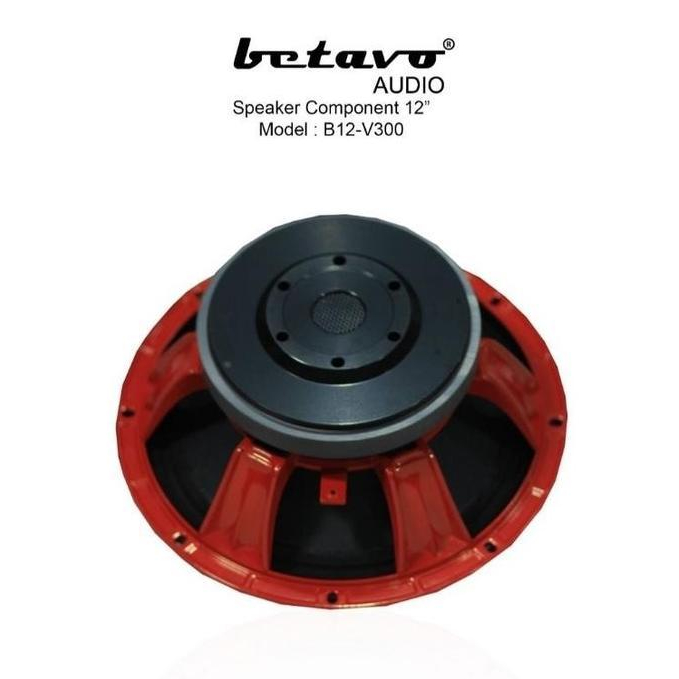 SPEAKER BETAVO B12V300 ORIGINAL BETAVO 12 INCH SPEAKER KOMPONEN BETAVO B12V300 ( BISA COD )