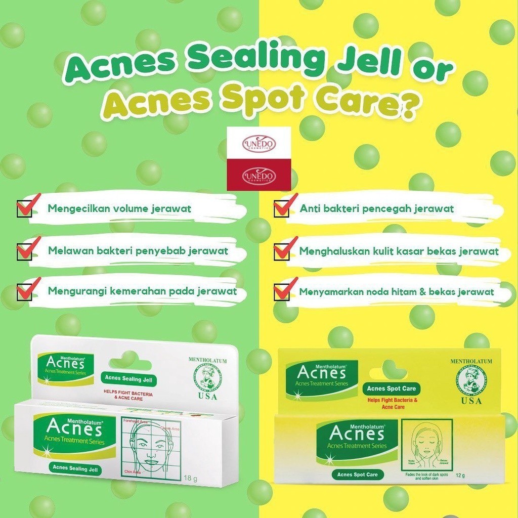ACNES-ACNES SPOT CARE-ACNES SEAING JELL
