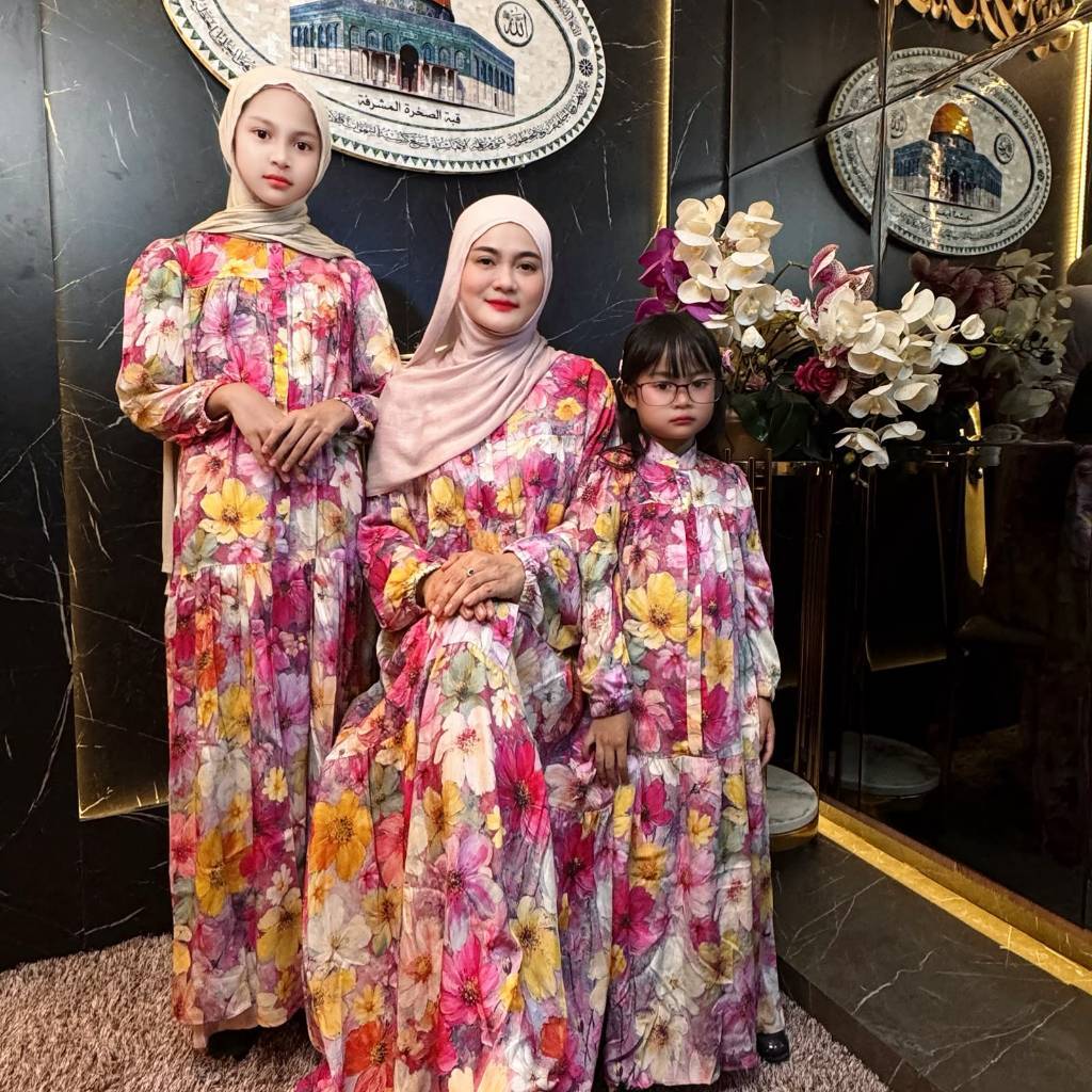 GEGE COUPLE GAMIS IKA GAMIS COUPLE IBU DAN ANAK GAMIS COUPLE FASHION MUSLIM WANITA