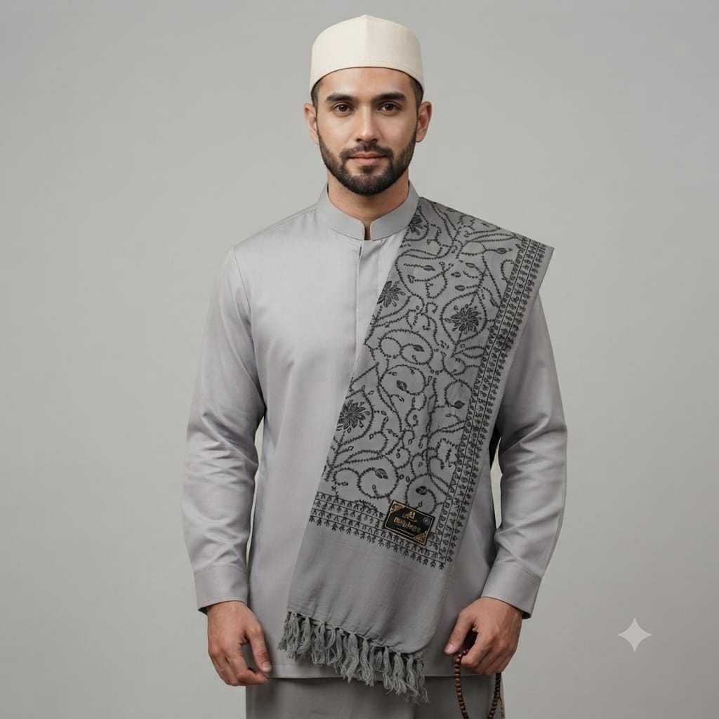 SORBAN BATIK MOTIF KASHMIR SORBAN HABIB UMAR
