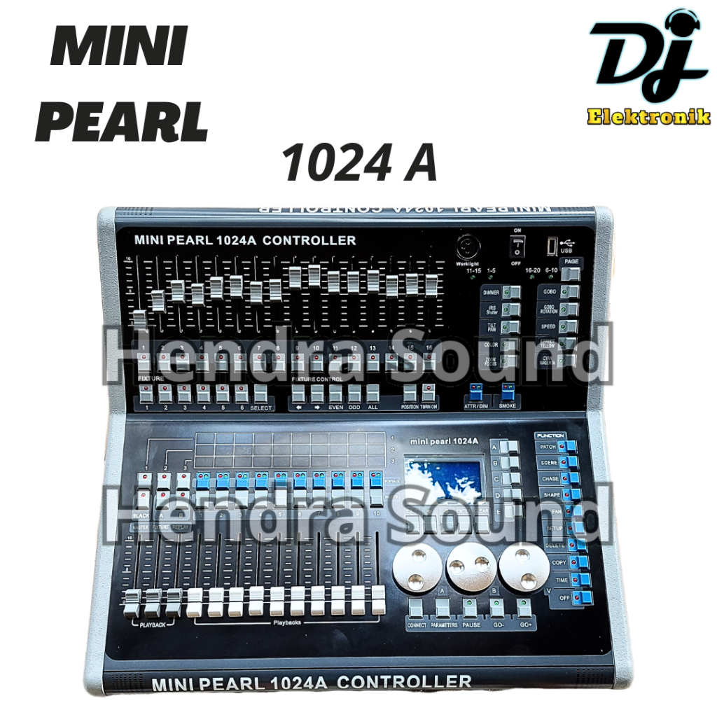 Mixer Lampu Mini Pearl / MiniPearl 1024 A / 1024A + Hardcase Lighting DMX