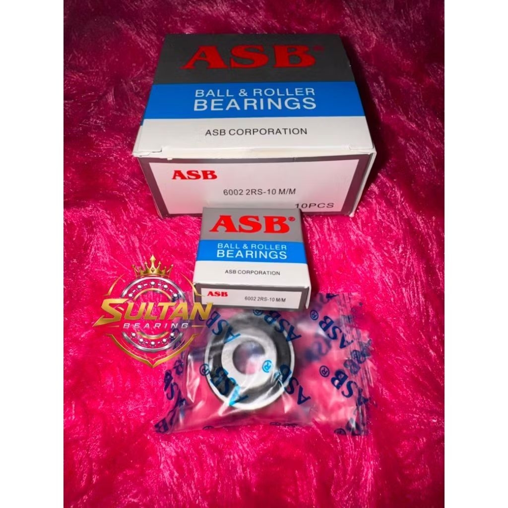 Bearing 6002 2RS 10mm ASB ORIGINAL