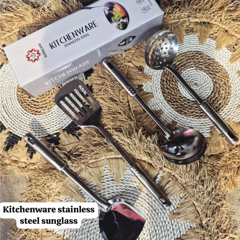 SPATULA STAINLESS SPATULA ISI 4 STAINLESS | Spatula Stainless - 7pcs|SPATULA STAINLESS - 4in1