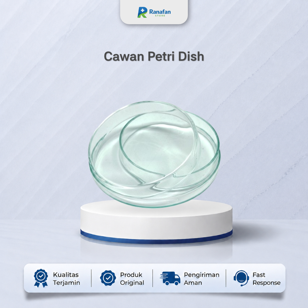Cawan Petri Dish Wadah Laboratorium Medis Penelitian