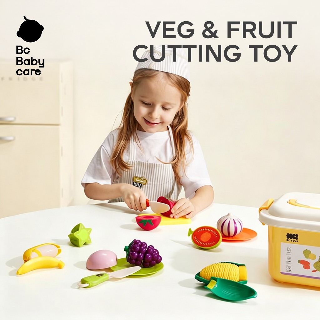 BC BABYCARE Veg & Fruit Cutting Toy