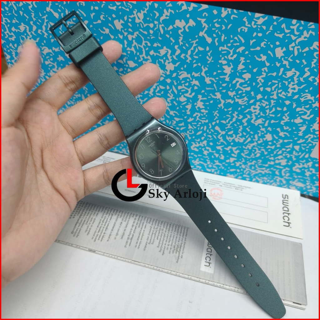 SWATCH GG407 Jam Tangan Analog Original 34mm