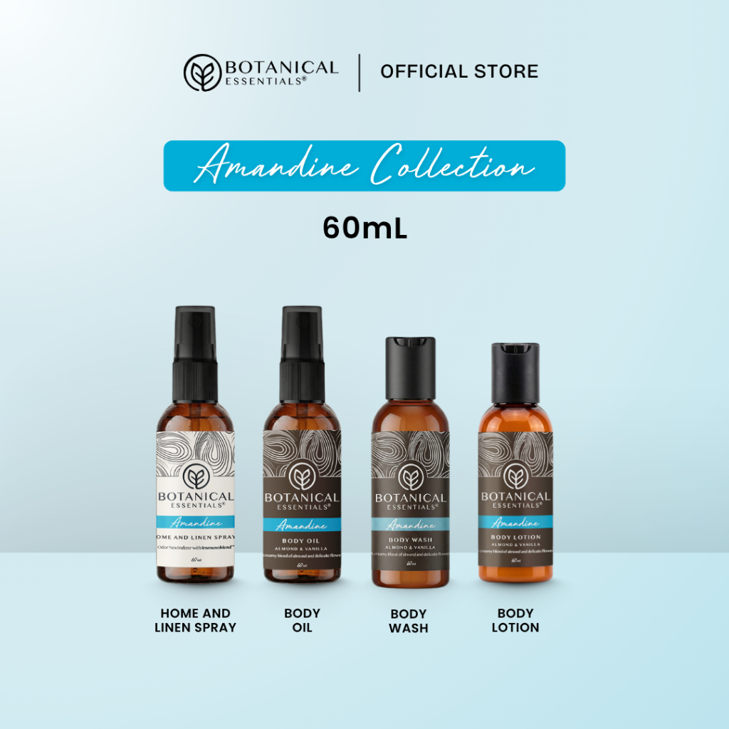 [BUY 3 ONLY 129K] Botanical Essentials - Amandine Collection Travel Size [60mL]