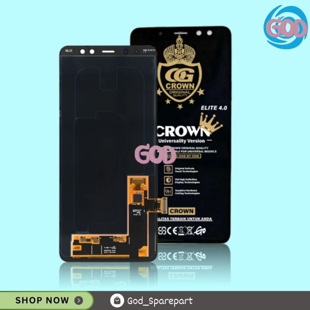 LCD TOUCHSCREEN SAMSUNG A8 2018 / A530 ORIGINAL FULLSET COMPLETE / LCD SAMSUNG A8 2018 / LCD SAMSUNG