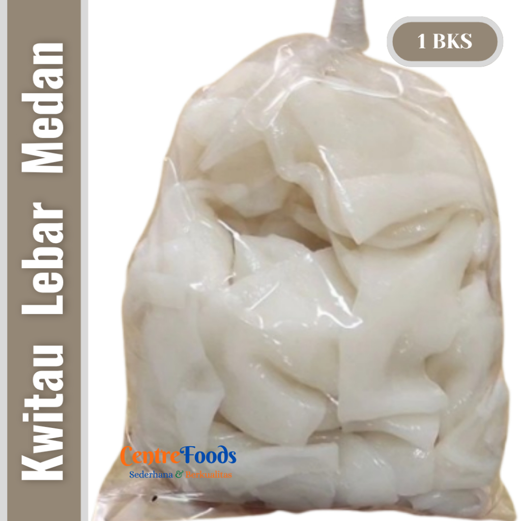 Kwetiau Basah Lebar Medan - Kwetiaw / Kwitau / Kwetiow / KueTiau / Kuetiaw Medan Lebar Fresh | 1.000