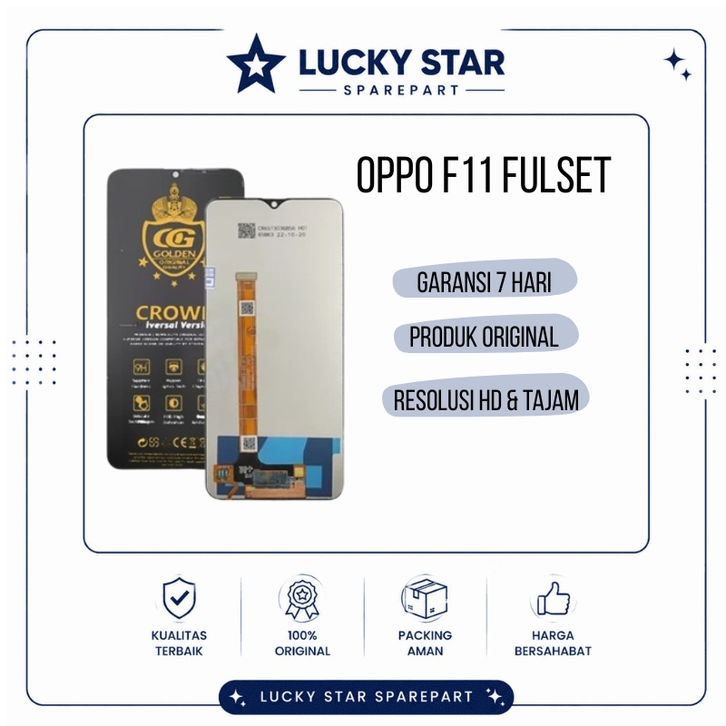 LCD TOUCHSCREEN OPPO F11 COMPLETE ORIGINAL FULLSET / LCD OPPO F11