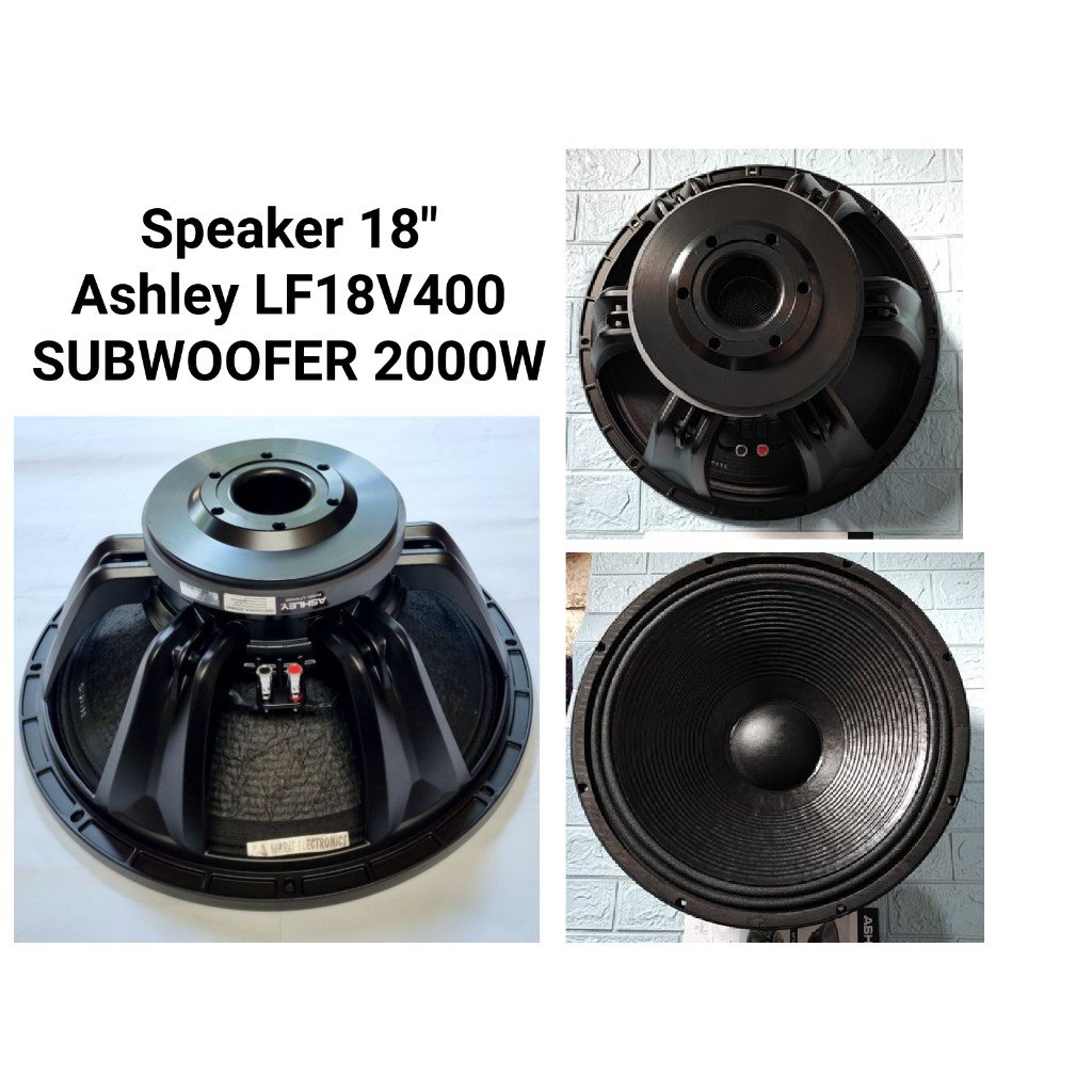 COMPONENT SPEAKER ASHLEY LF18V400 18" SPEAKER KOMPONEN ASHLEY LF15V400 15" ORIGINAL ASHLEY
