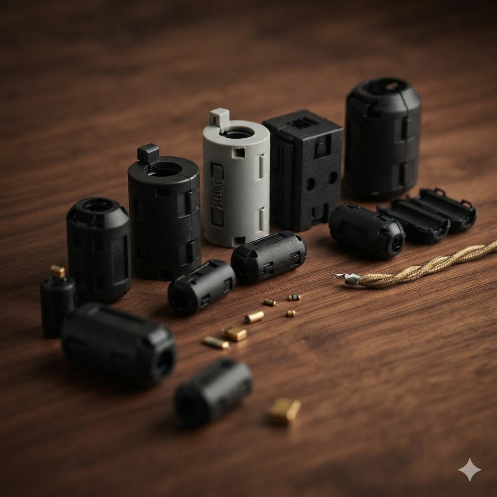 Magnetic ring with magnetic core shield FERRITE CORE FEELUX