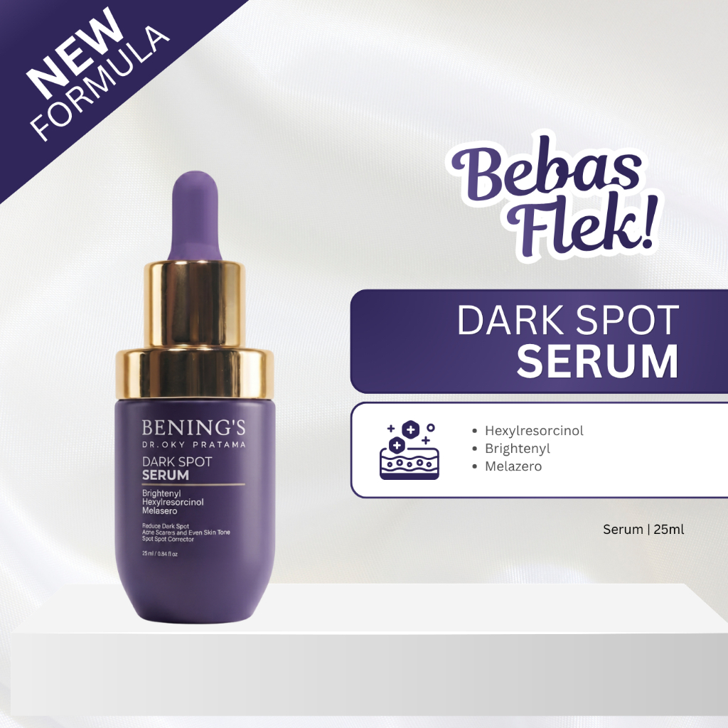 Diamond Serum /Darkspot NEW Serum Bening Skincare Dr Oky Pratama Bening's Clinic - Serum Wajah