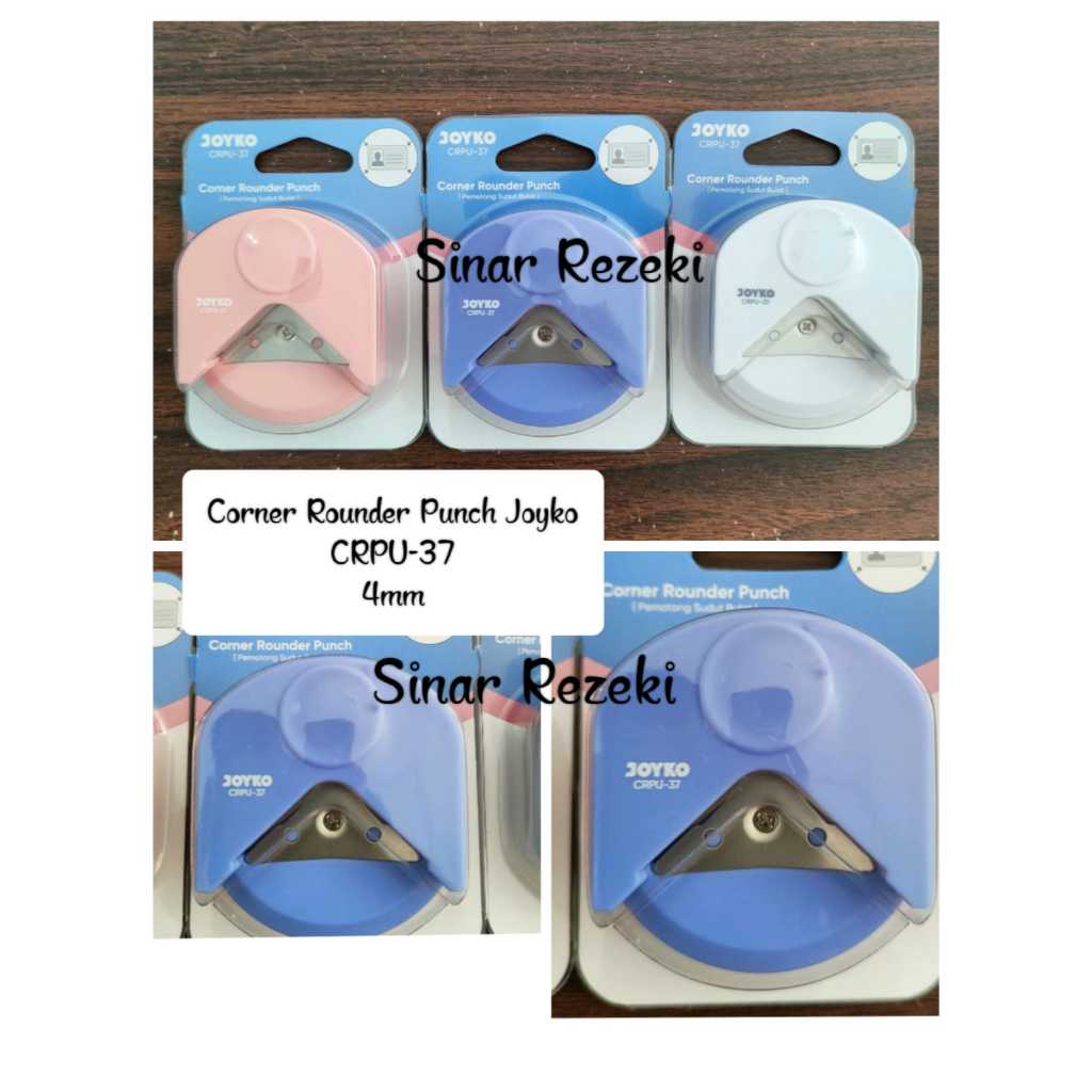 1 buahCRPU-37 corner rounder punch/round corner/punch corner/pemotong sudut bulat joyko