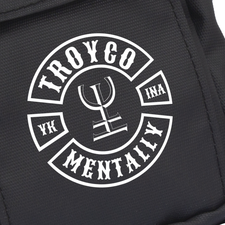 Troy Company Mini Sling Bag Black Mentally - Tas Selempang Hitam SBD 3684