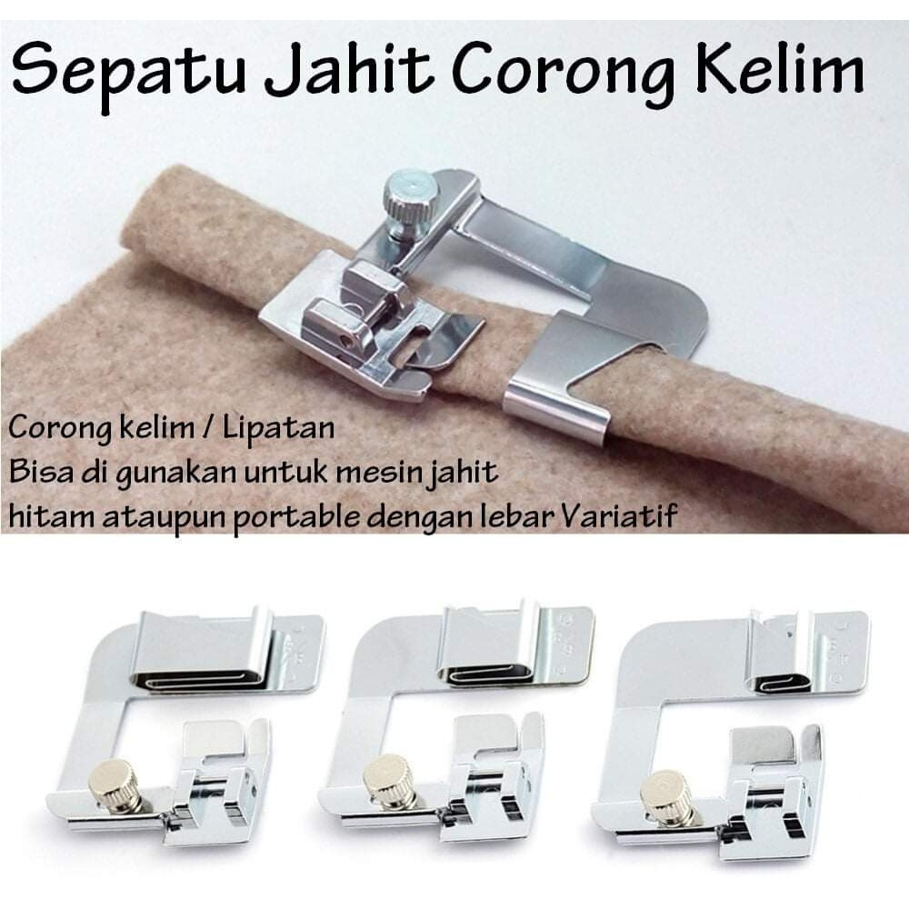 CORONG KELIM PORTABLE LIPATAN JAHITAN ROK JILBAB
