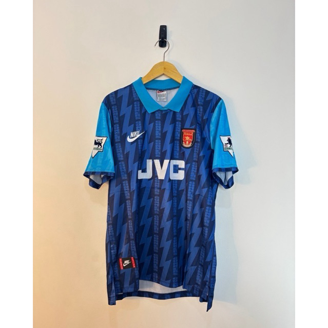 Jersey Arsenal Away 1994–1995 BERGKAMP 10 – Size L