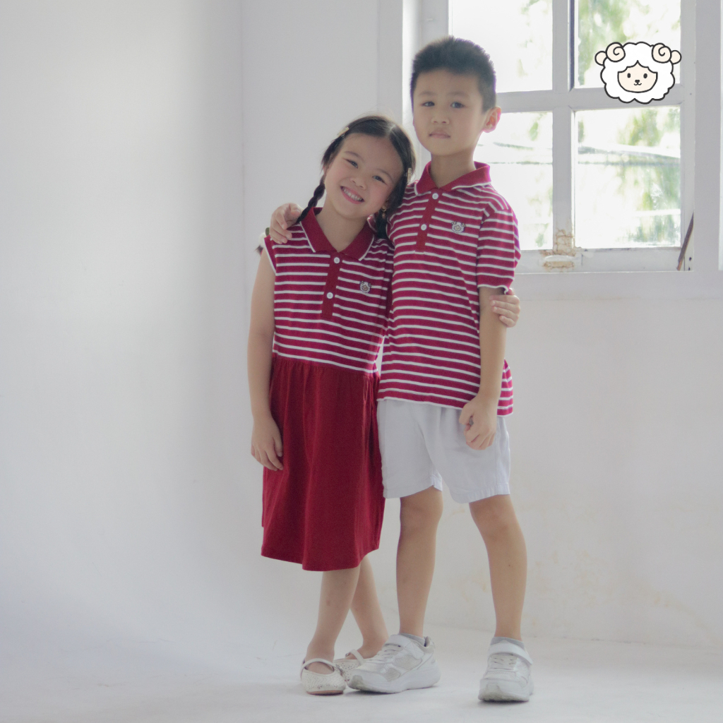 LYZORA – ANTON Polo Shirt Salur Anak Laki-Laki