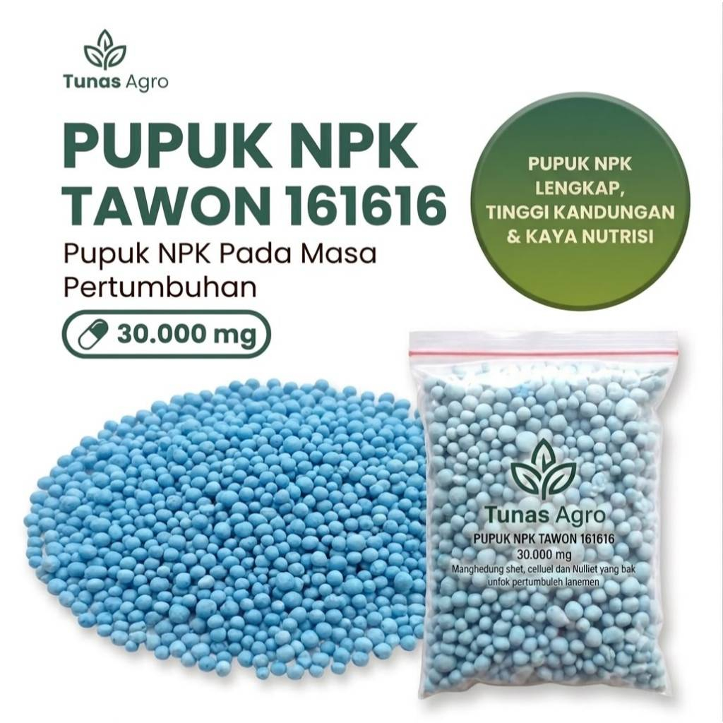 Pupuk Npk 161616 Repack Cap Tawon