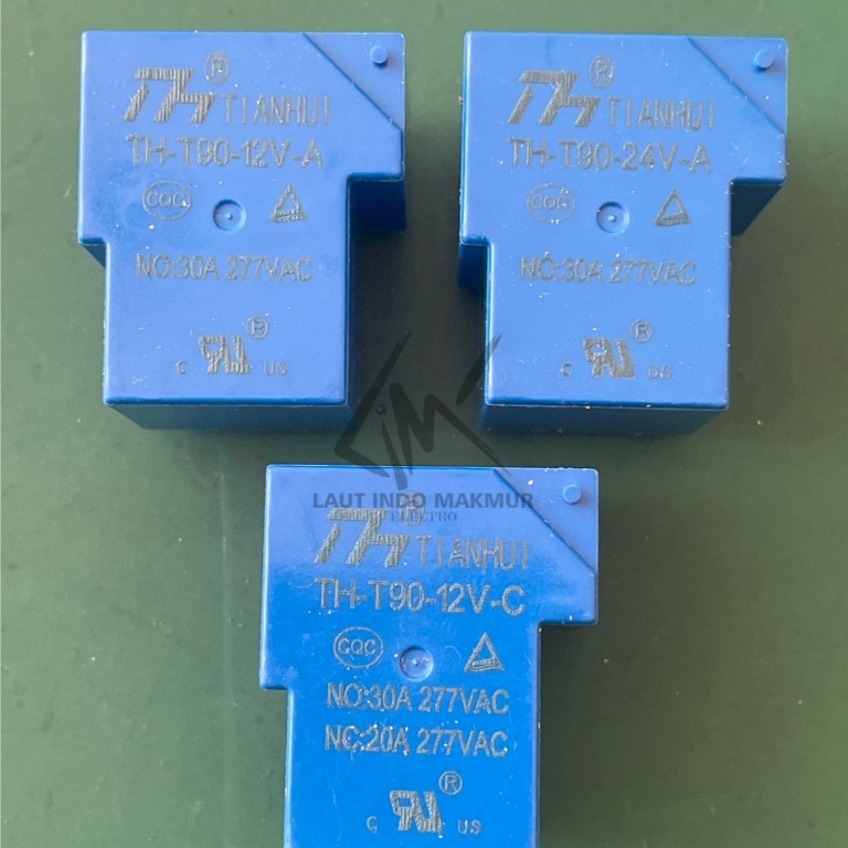 VARIAN RELAY KODOK TIANHUI 30A 12V 4 PIN RELAY 24V 4 PIN RILAI 12V 6PIN  RILEI 24V 6PIN TIAN HUI 4P 