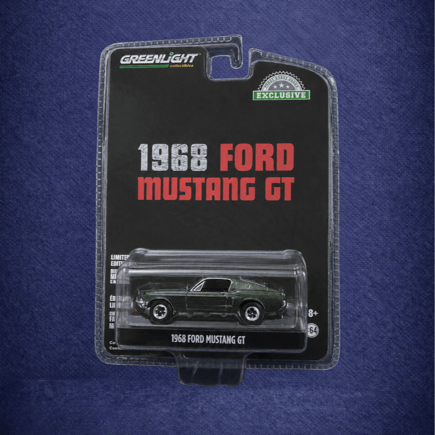 Greenlight 1968 Ford Mustang GT - Greenlight Exclusive - Greenlight Collectibles