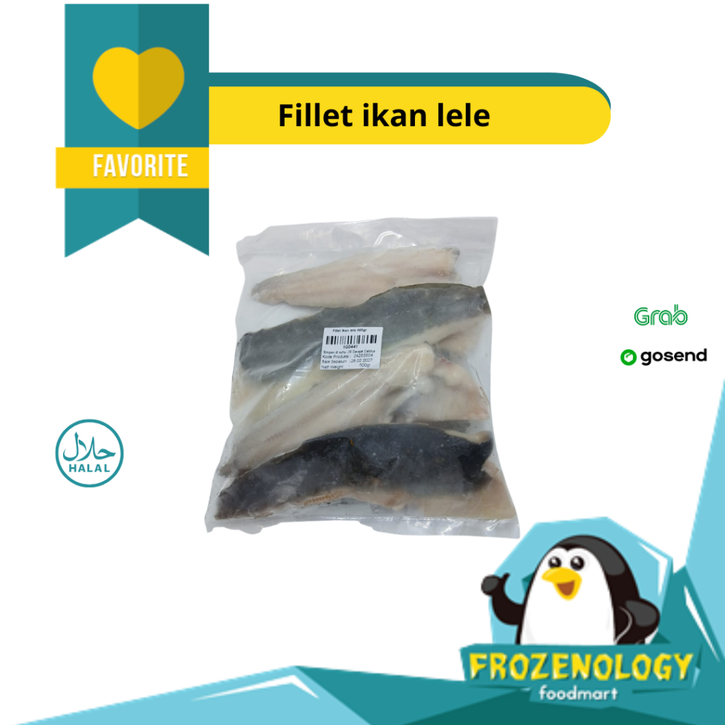 Fillet Ikan Lele Frozen Halal 500g