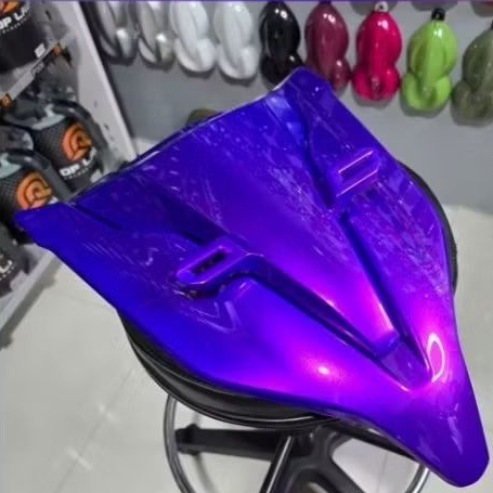 CAT WARNA MAGIC BLUE JENIS PU CAT BLUE LEMBAYUNG PURPLE CAT BLUE LEMBAYUNG VIOLET CAT BIRU FT UNGU C