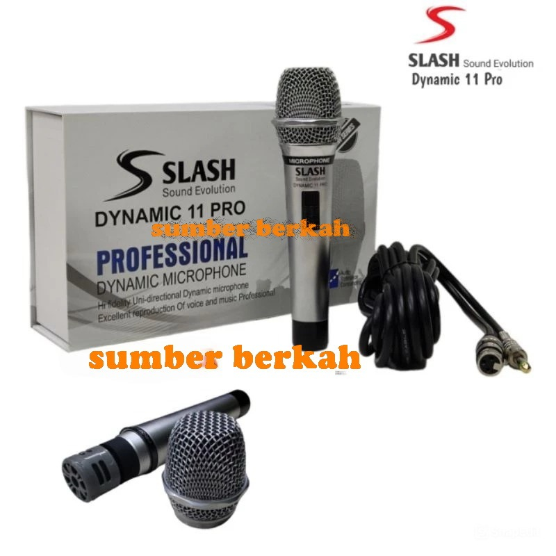 MIC KABEL SLASH DYNAMIC11PRO MIC SLASH DYNAMIC 11 PRO ORIGINAL MIC SLASH DYNAMIC 11 PRO