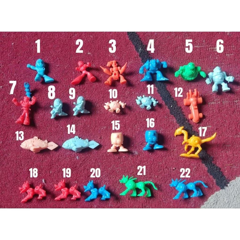 megaman rockman figure karet jadul keshigomu jepang 1