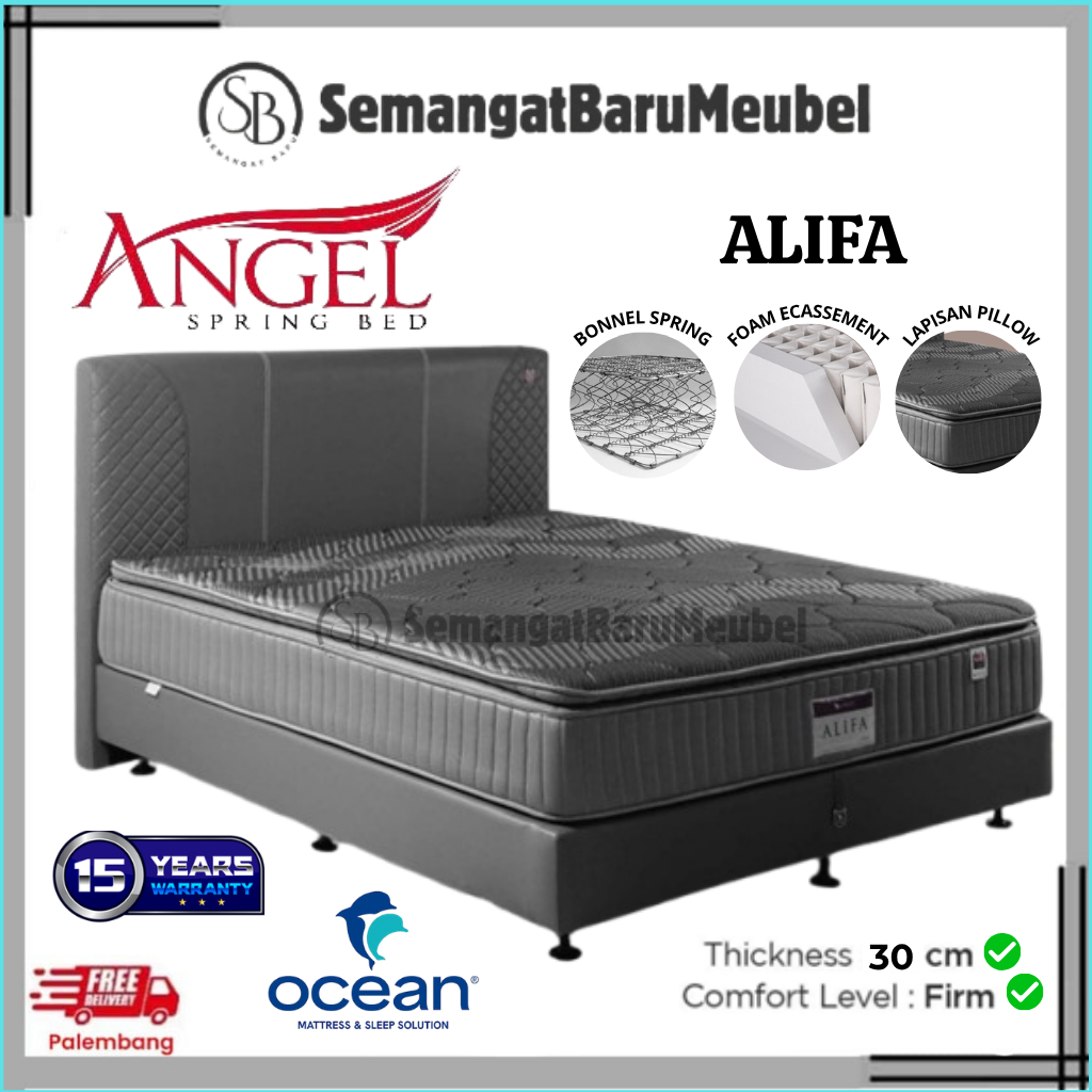Springbed Angel Alifa By Ocean / Spring bed Alifa Matras Kasur Angel Alifa Murah