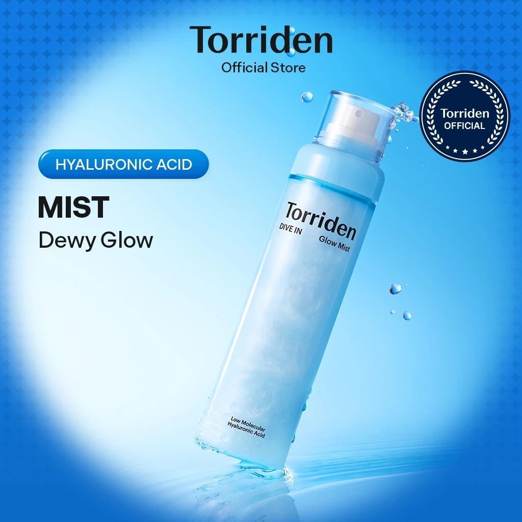 TORRIDEN DIVE IN Glow Mist | Pearl Glow Mist I with 5D Hyaluronic Acid I Available in 2 Sizes: 50ml 