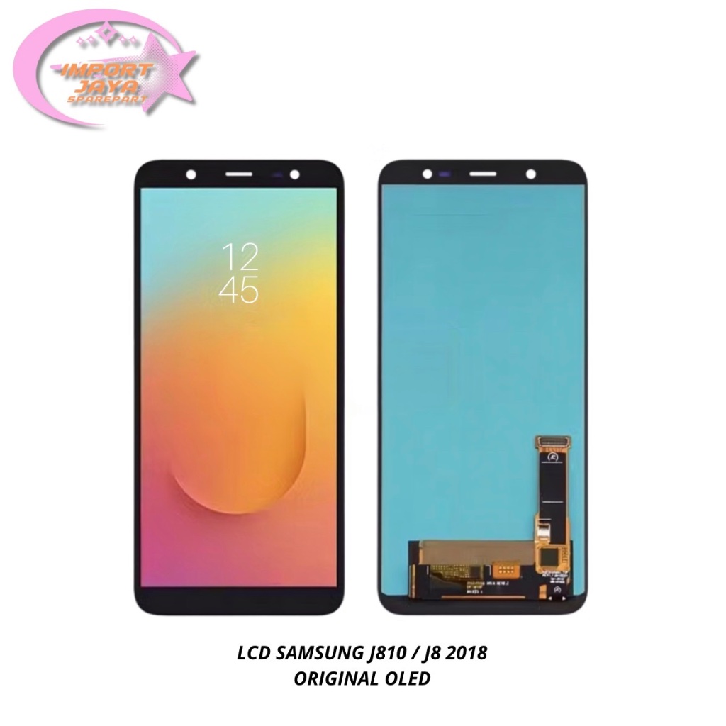 [ORIGINAL] OLED LCD SAMSUNG J810 / J8 2018 - LCD FULLSET