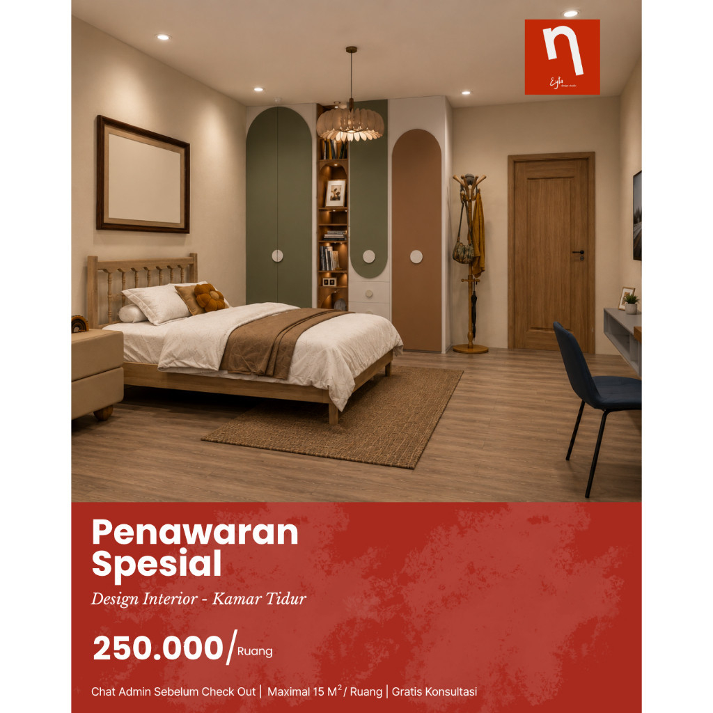 Jasa Desain Interior Kamar Tidur