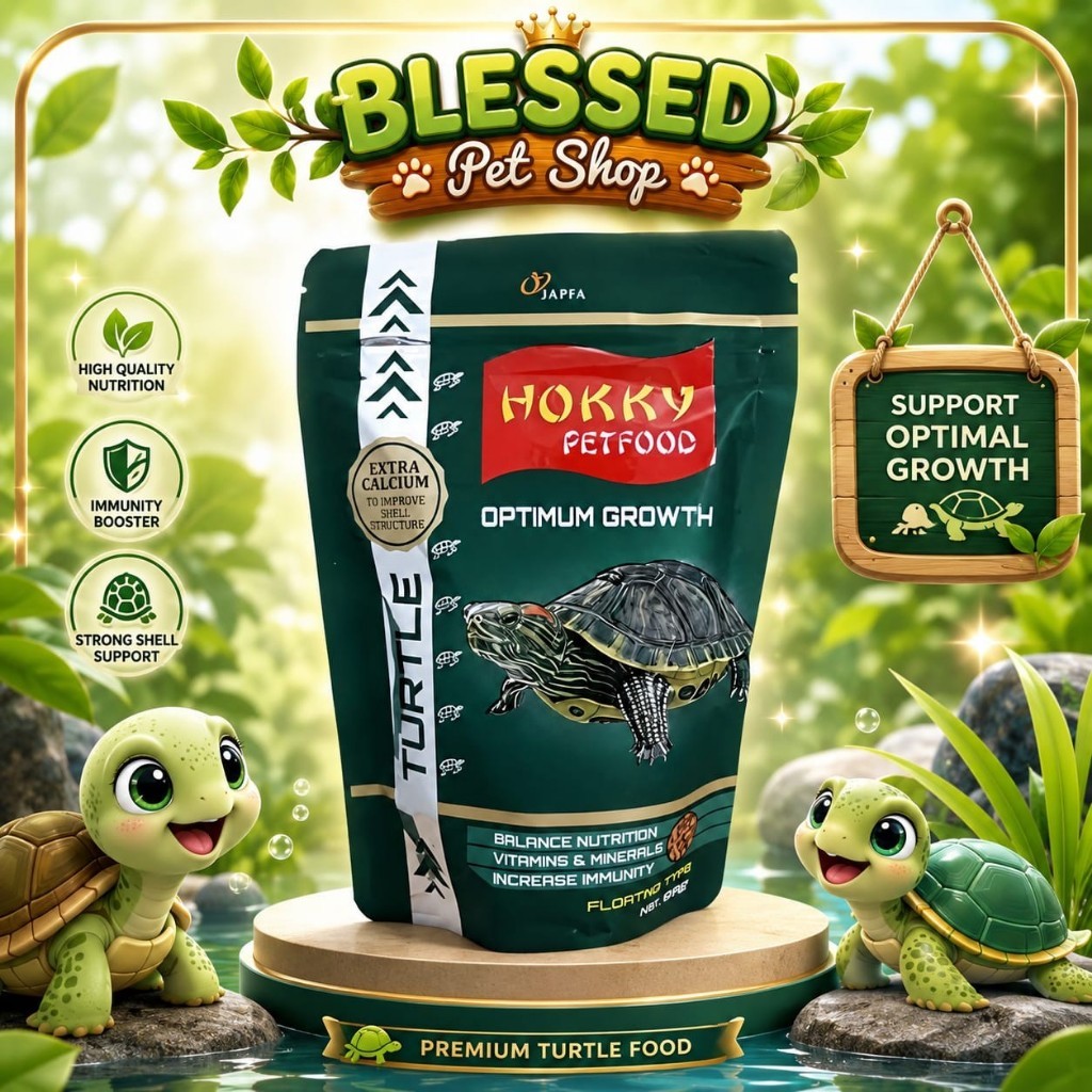 HOKKY TURTLE 100gr Hokky pakan kura kura Hokky Pet Food Turtle Stick 100gr Japfa Kura Kura Pelet Hok