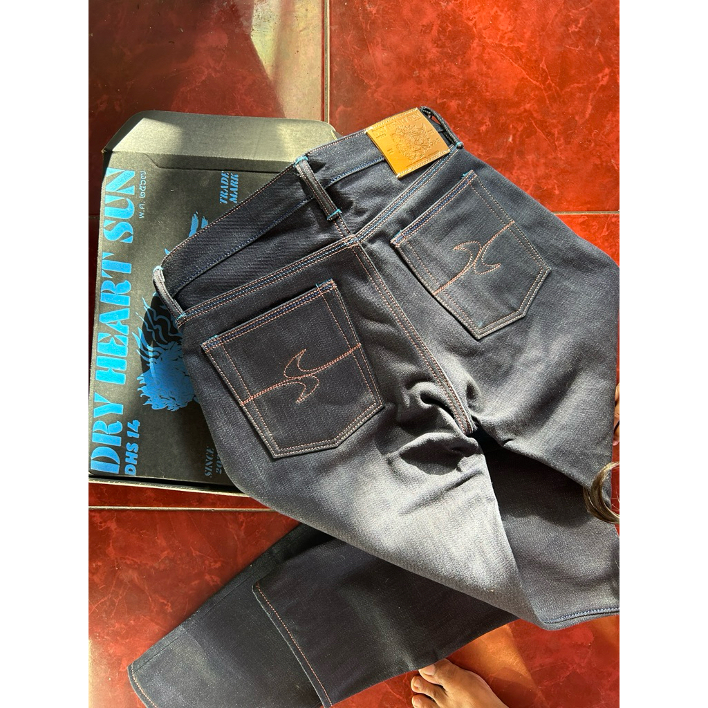 dry heart sun denim 25oz