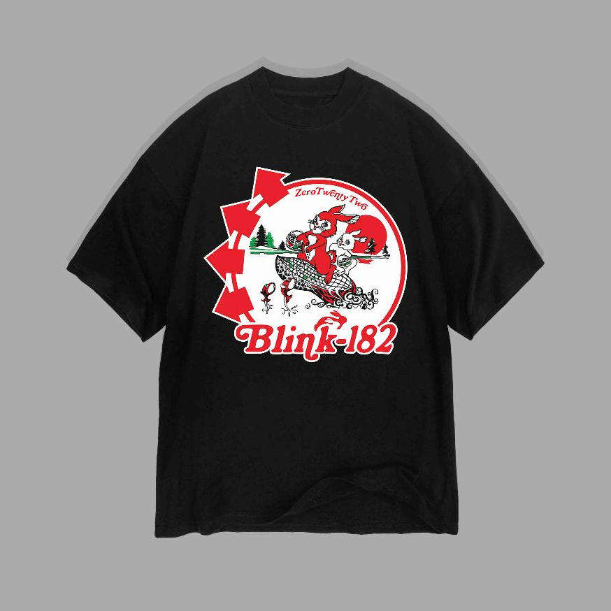 Blink-182 - Zero Twenty Two T-shirt | Kaos Band Blink-182 - Zero Twenty Two