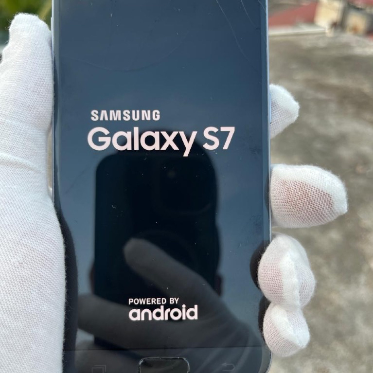 Samsung Galaxy S7 G930A 32GB Second Proloved LCD Retak Touchscreen Normal