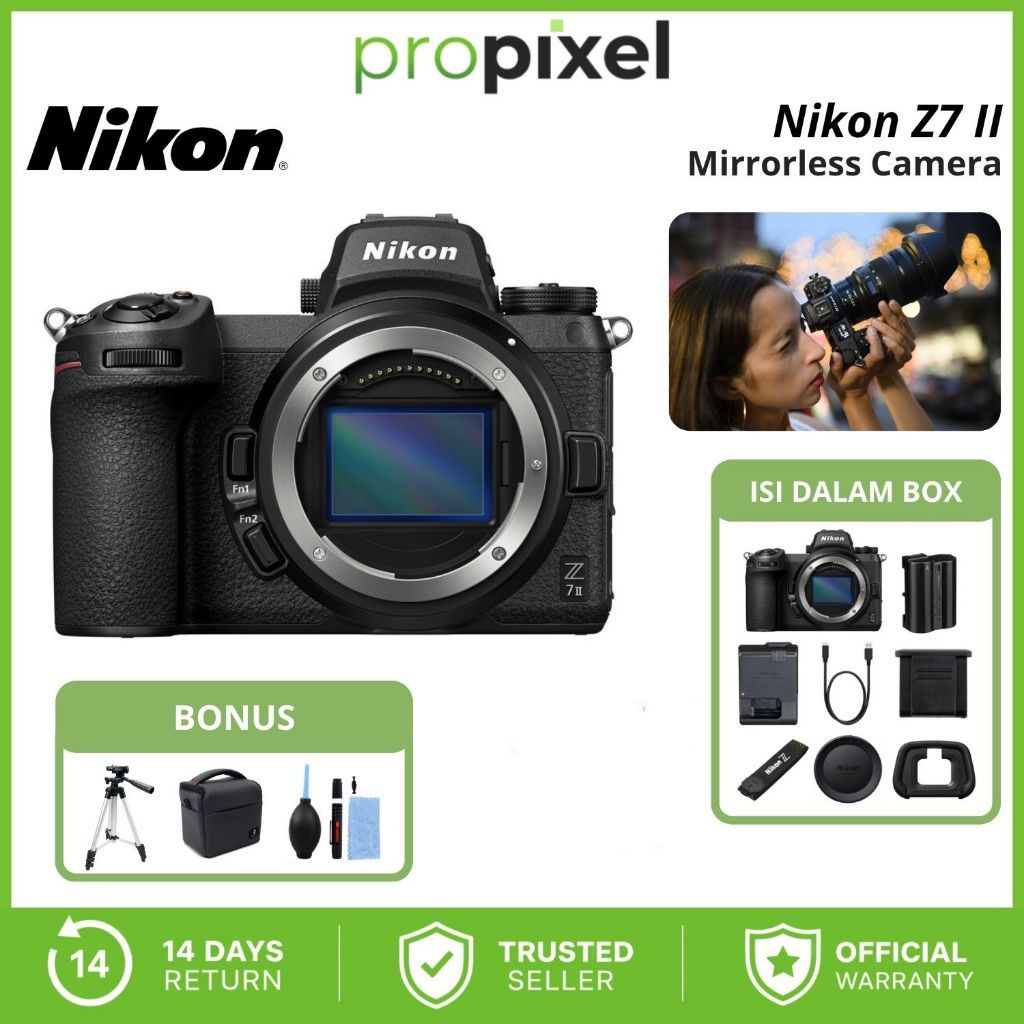 Nikon Z7 II Nikon Z7II Nikon Z7 Mark II Body Only Garansi Resmi