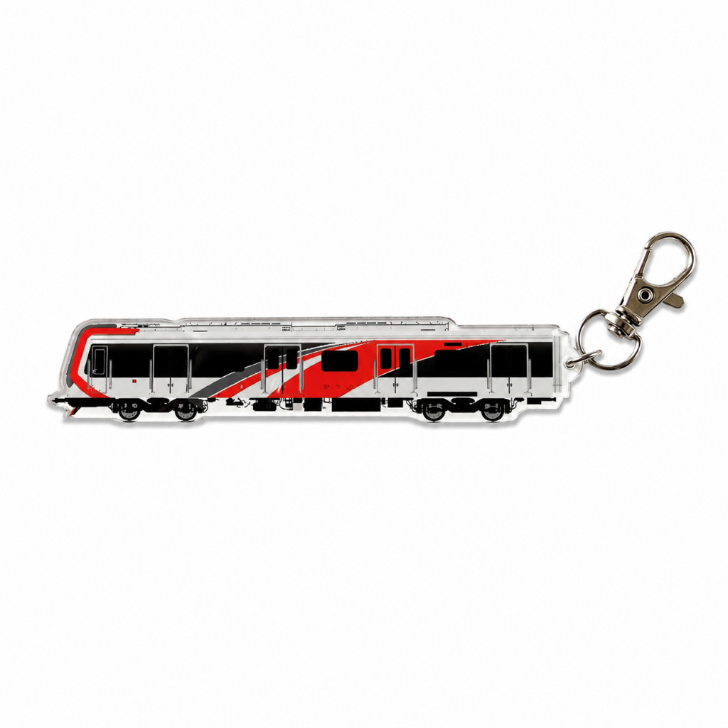 Railindo - Gantungan Kunci Gerbong Kereta KRL CRRC sfc120V