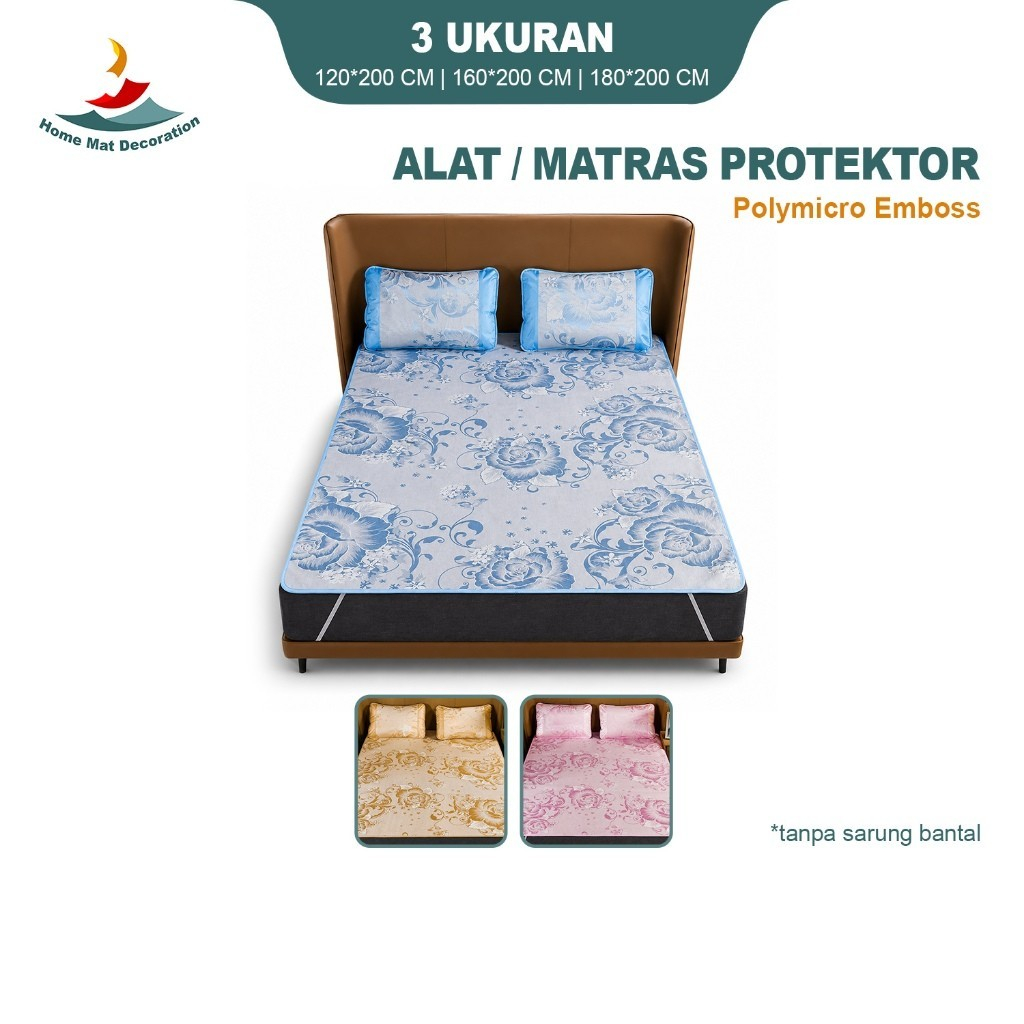 HomeMat Matras Protektor Pelindung Kasur Lipat Super Tebal Anti Noda Anti Panas X1A1/B1/C1