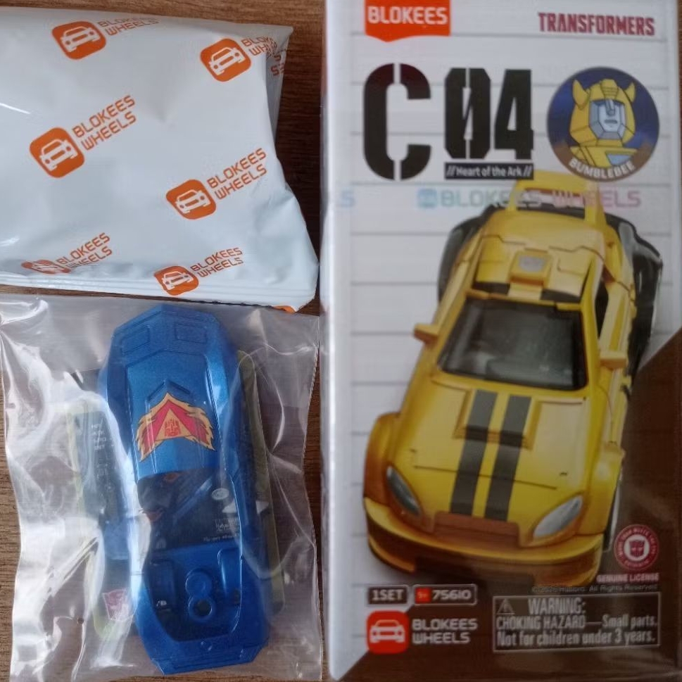 Blokees Wheels C04 Tracks transformers diecast model kit